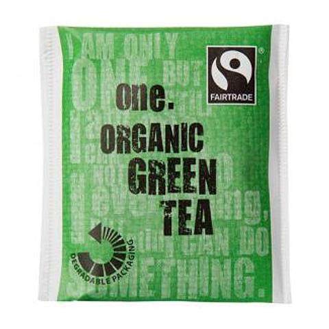 One Fairtrade Organic Green Tea