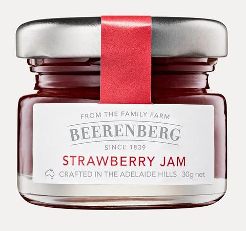 Beerenberg Strawberry Jam 30g Glass Jar