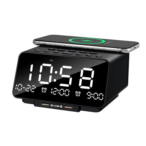 Bluetooth LED Radio Alarm Clock