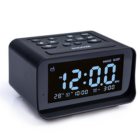 Bluetooth Multifunction Alarm Clock Radio